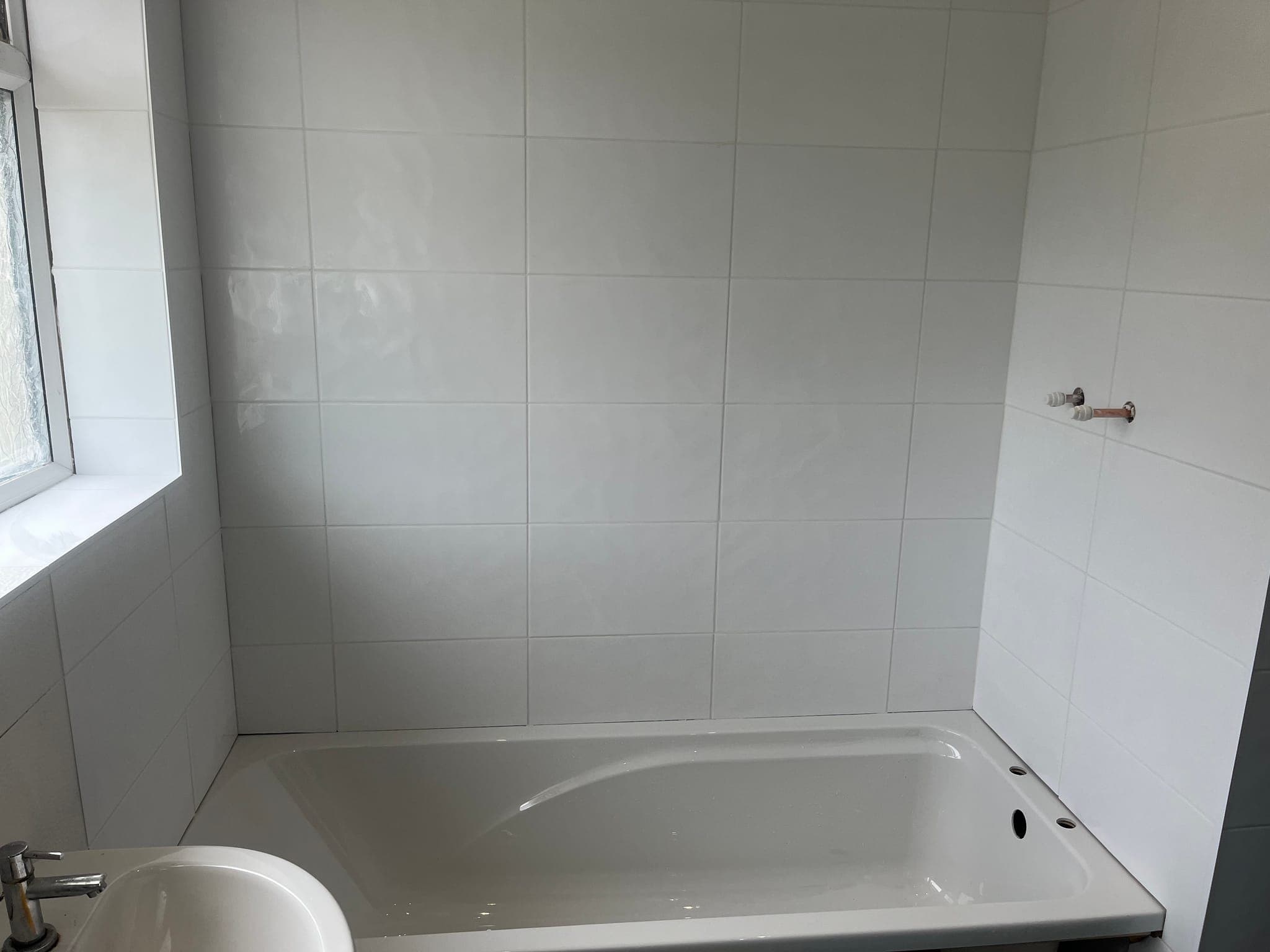 Bathroom floor rebuilt after hidden leak damage, Seacroft — photo 6